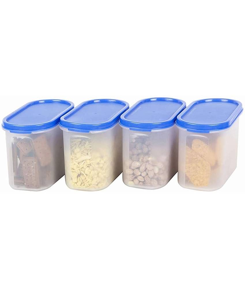 Analog kitchenware Grocery, Dal, Pulse Polyproplene Food Container Set of 4 500 mL