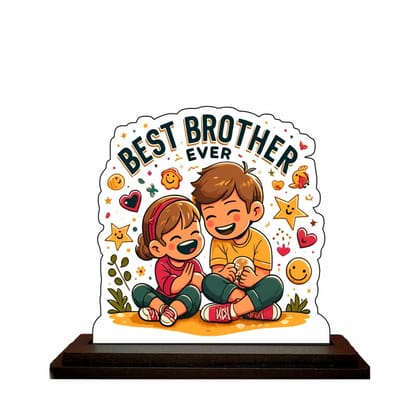 THE MAGICAL GIFTS  BEST BROTHER EVER Table top frame for your Brothers | 8x8