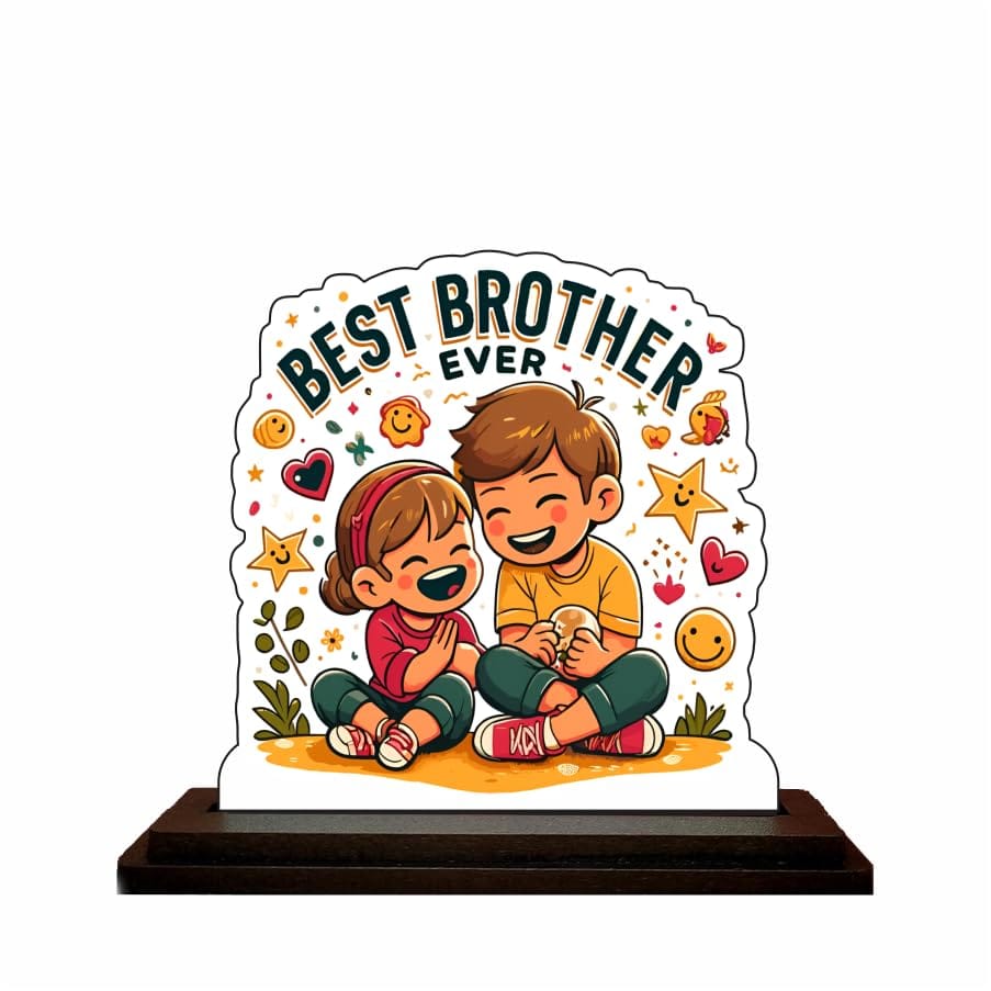 THE MAGICAL GIFTS BEST BROTHER EVER Table top frame for your Brothers | 8x8