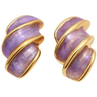 Stud Earring (Purple)