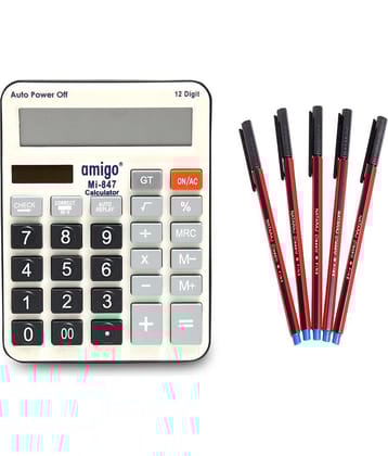 Amigo - 12 Digits Basic Calculator
