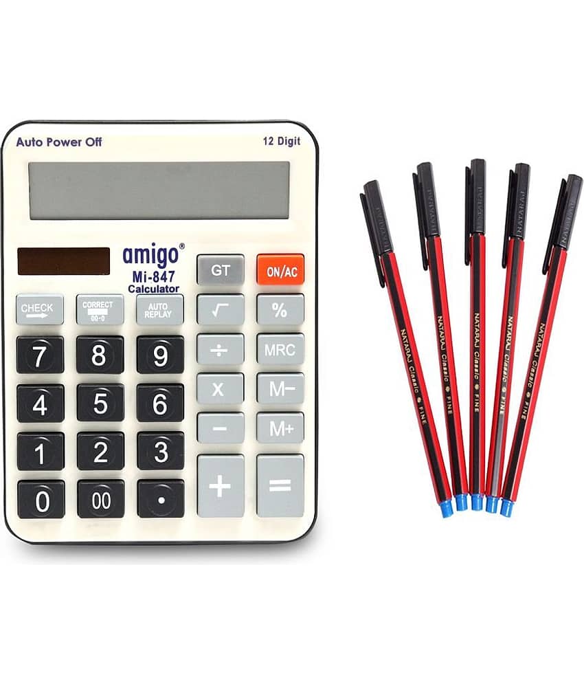 Amigo - 12 Digits Basic Calculator