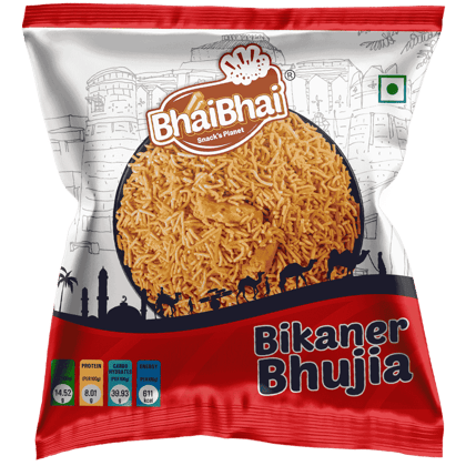 Bhai Bhai Bikaner Bhujia/ 31gm/ 1 Chain/ Pack of 12
