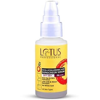 Lotus Professional Sunscreen - Spf 50 Pa+++ Phytorx Cica+Hyaluronic Sunscreen Serum Spf50_ 30Ml (30 Ml)