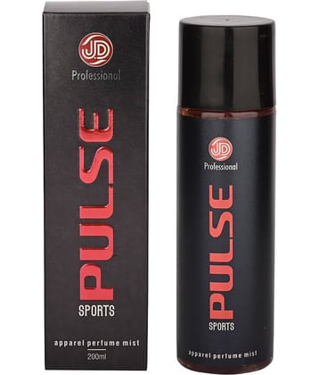 JD INTERNATIONAL PULSE SPORTS Apparel Perfume For Men & Women Mist Perfume 200 ml (Pack of 1)