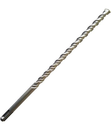 S4 Steel (16 x 310mm) Cross Tip Plus Hammer Drill Bit (Silver)