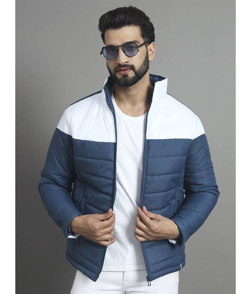 renuovo Polyester Men's Puffer Jacket - Blue ( Pack of 1 )