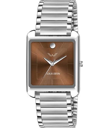 LOUIS DEVIN - Silver Metal Analog Men's Watch