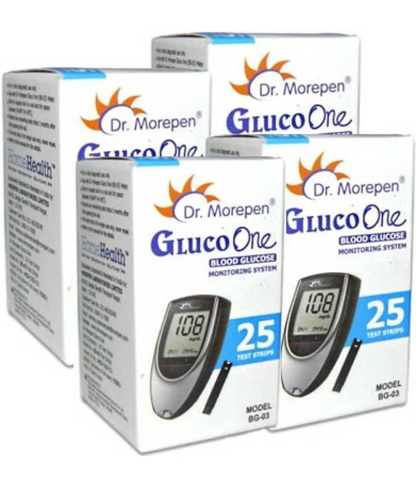 Dr. Morepen 100 Glucometer Strips