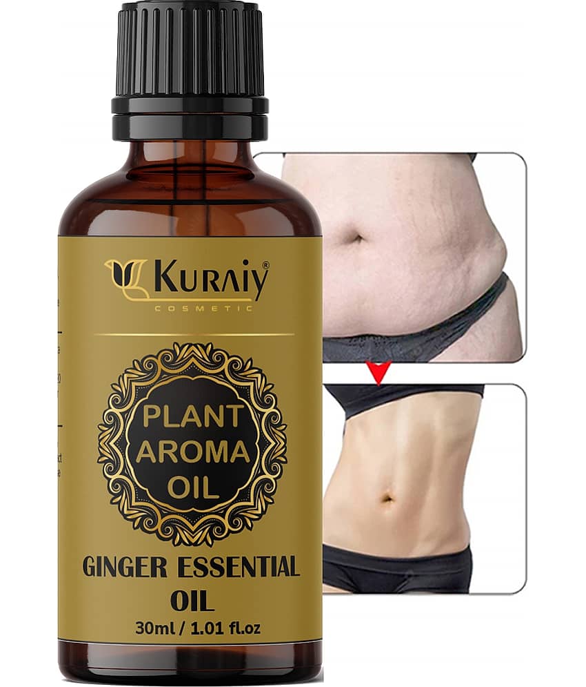 KURAIY Harbal Tummy Ginger Oil, For Belly Drainage Ginger Oil.