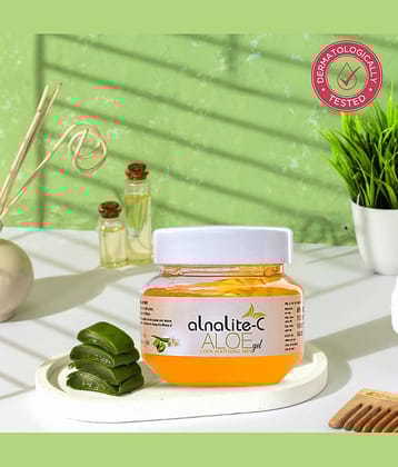 Alna Alnalite-C Aloe Gel |Cool Soothing Skin|100gm , Pack of 1