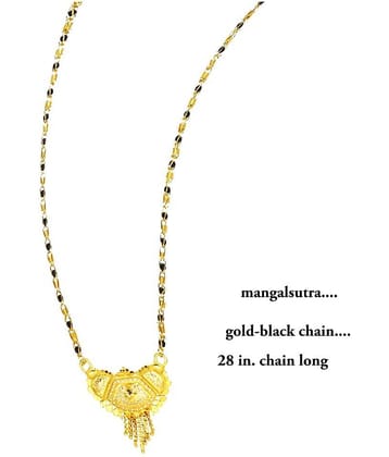 Shankhraj Mall Gold Plated Letest & Designer Mangalsutra For Women-100224