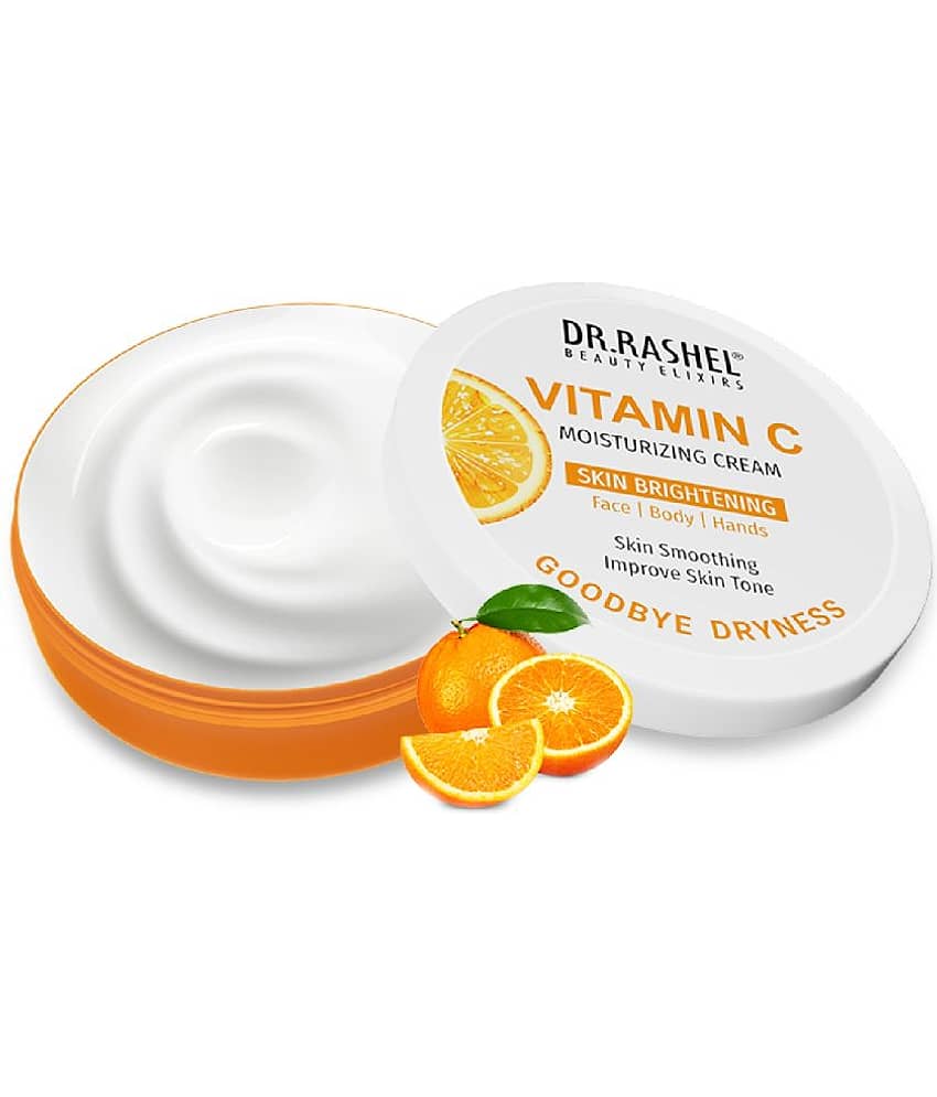 DR.RASHEL Vitamin C Face Moisturizer Cream for smooth skin all skin types (75 ml, Pack of 1)