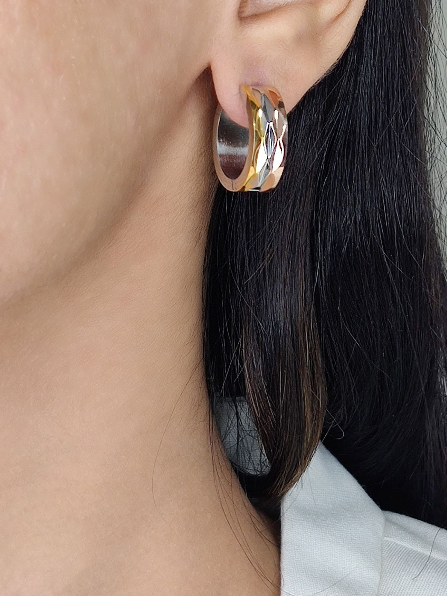 Malia Hoop Earrings-Multi