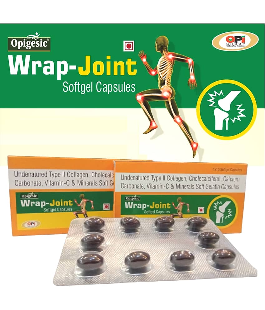 Opigesic Wrap -Joint Softgel Capsule 10 No.S Pack of 1