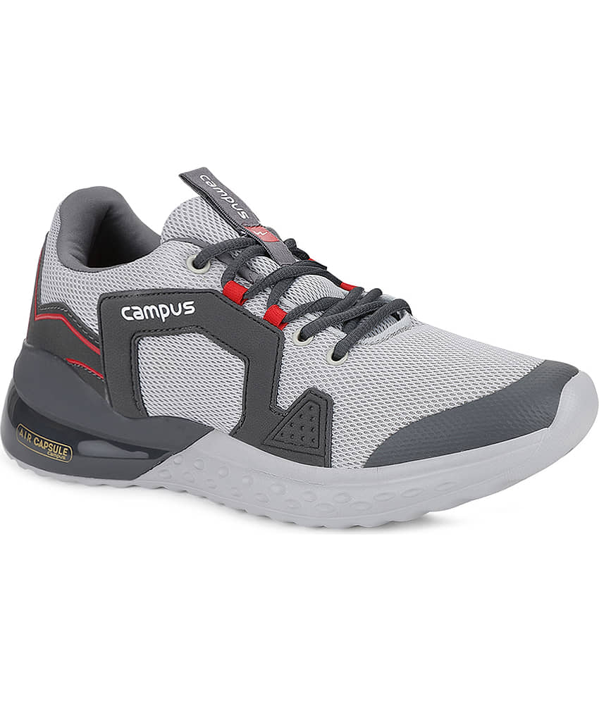 Campus PATRIK PRO Grey Men's Sports Running Shoes