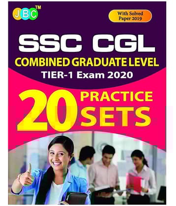 20 Practice Sets’ With Previous Year’s Solved Paper:- SSC CGL COMBINED GRADUATE LEVEL (TIER-I) Exam 2020