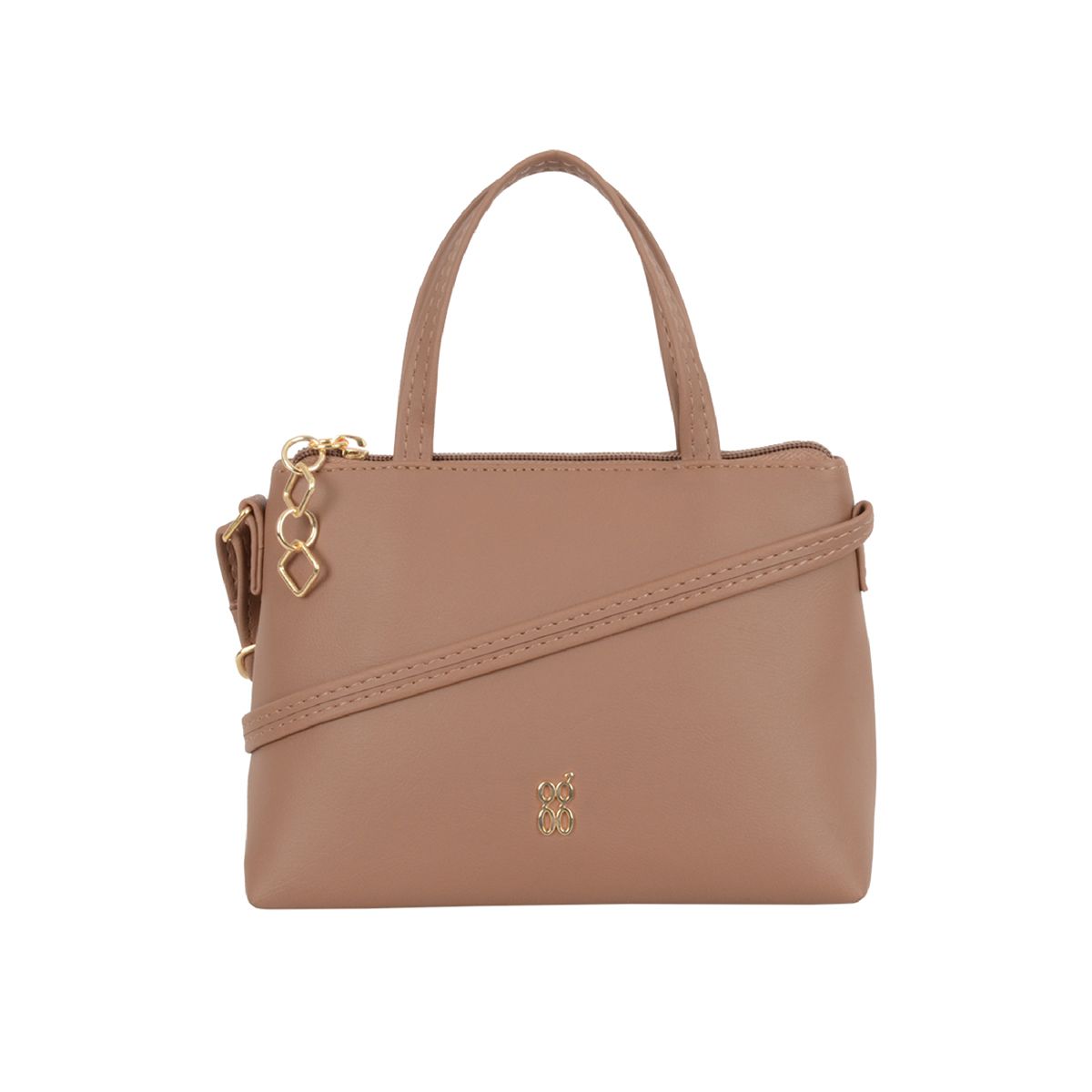 ALYSSA MP SATCHEL XL MUSHROOM