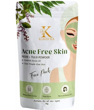 Kimayra Organic Neem+ Tulsi Face Pack Skincare Powder Gives Refreshing & Hydrating Glow