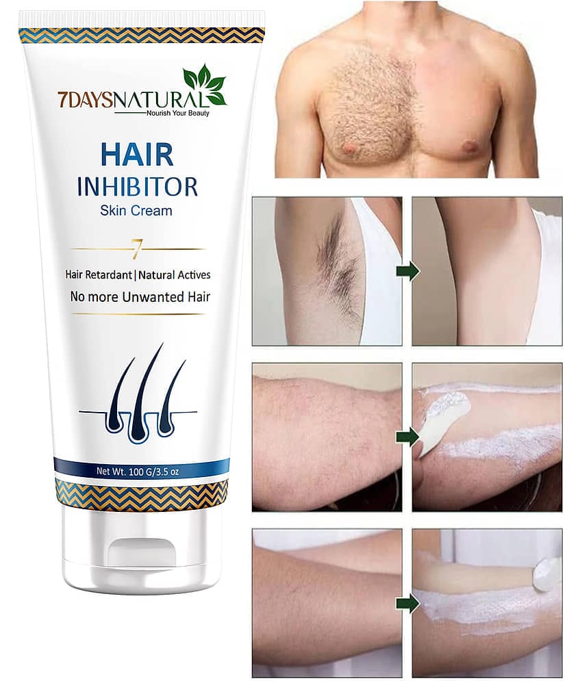 7 days Natural Hair Removal Hair Removal Creams for Men & Women 100 ( Pack of 1 )