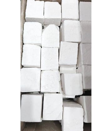 VINARGHYA Safed Bhasma Khada / Vibhuti / Vibhoothi / Thiruneeru / Holy ash Cube 100 gm