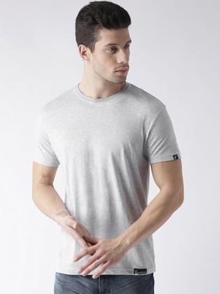 Young Trendz Bio-Wash Cotton Half Sleeve DND Graphic Printed GREY T-Shirt-GREY / Medium / 100% Bio Wash Cotton