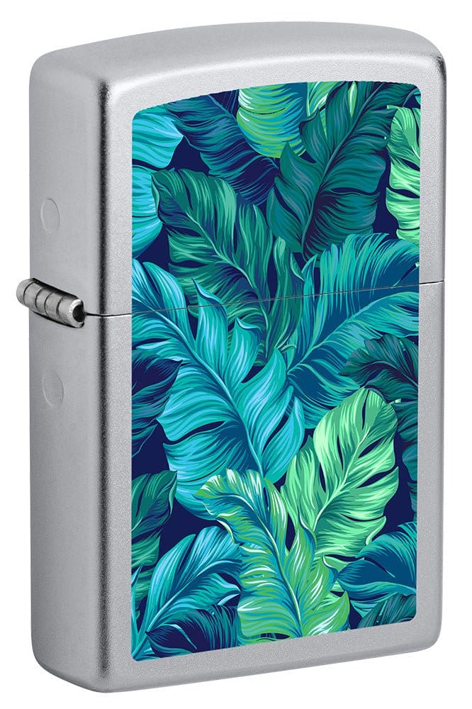 Zippo Botanical Leaves Windproof Pocket Lighter