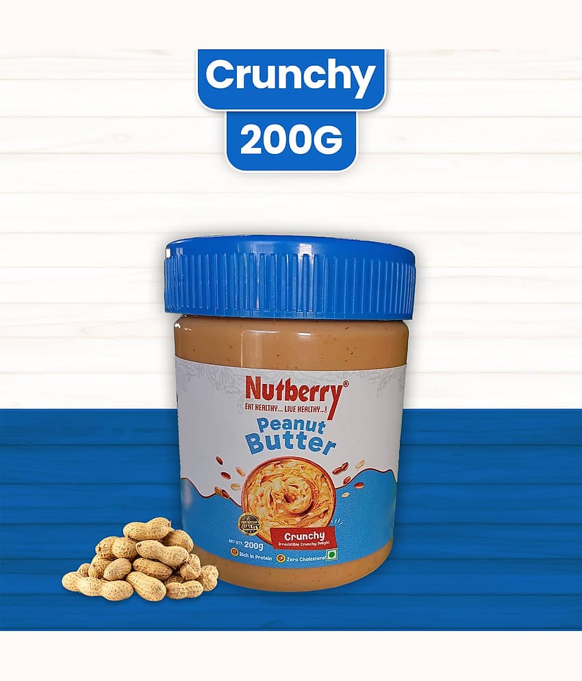 Nutberry 200 gm Crunchy Nut Butter ( Pack of 1 )