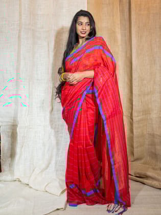 Woven Design Saree