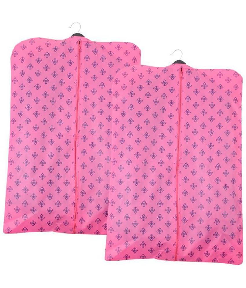 PrettyKrafts Foldable Non Woven Coat Cover (Set of 2 pcs)