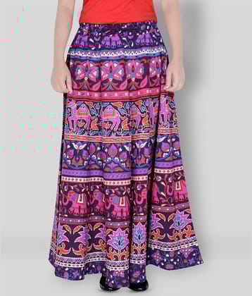Sttoffa - Multicolor Cotton Women's Wrap Skirt ( Pack of 1 )