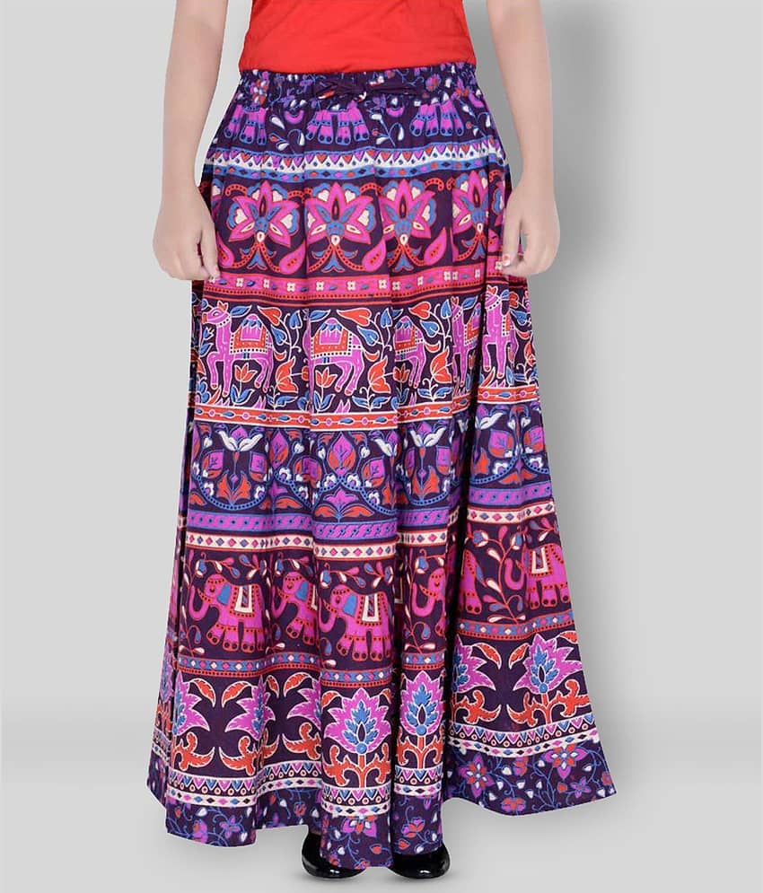 Sttoffa - Multicolor Cotton Women's Wrap Skirt ( Pack of 1 )