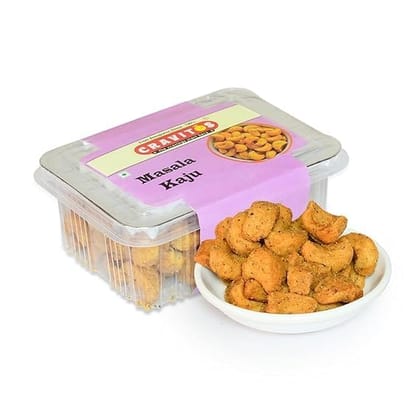 Cravitos | Any Time Namkeen Snack (400 g, Masala Kaju)