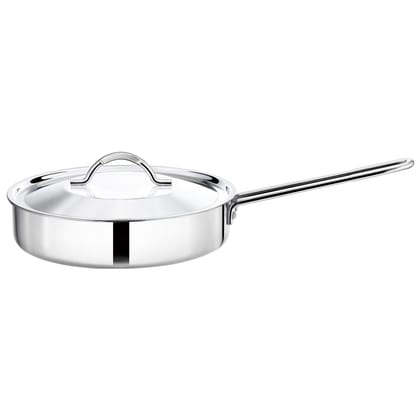 Premier 3-ply Clad Stainless Steel Classic Fry Pan with Lid TPF-24