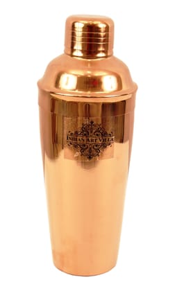 Pure Copper Cocktail & Wine Shaker – 750 ML Premium Barware-1
