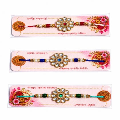 kundan rakhi