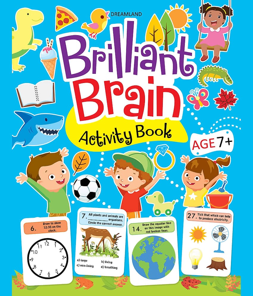 Brilliant Brain Activity Book 7+ - Interactive & Activity