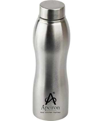 APEIRON Vactra pack of 1 Silver Stainless Steel Fridge Water Bottle 1000 mL ( Set of 1 )