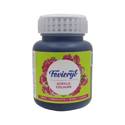 Pidilite Fevicryl Acrylic Colours 100ml-Black / 4030-Black-02