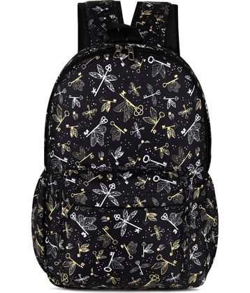 CLUCI 29 Ltrs Polyester Backpack *For Boys & Girls ( Black )