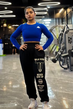 Womens Legacy Dominance Joggers (Black)-XS