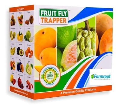 FARMROOT FRUIT LURE WITH FLY TRAP  - (pack of 10)