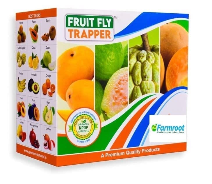 FARMROOT FRUIT LURE WITH FLY TRAP  - (pack of 10)