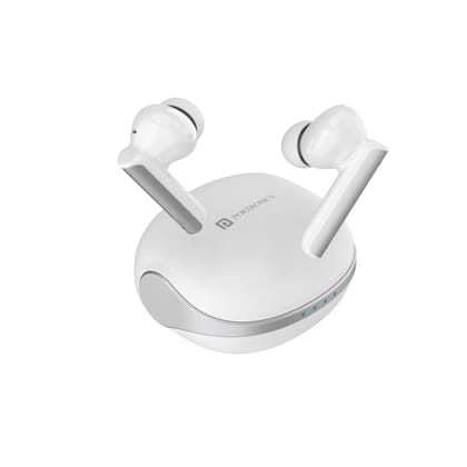 Portronics Harmonics Twins 27 TWS Earbuds with ANC Plus ENC 35Hrs Battery Dual Mic Support