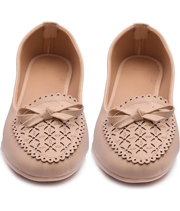 Apratim Beige Ballerinas