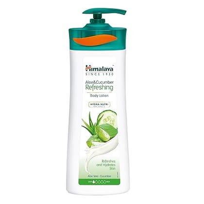 Himalaya Refreshing Body Lotion - Aloe & Cucumber, Hydra-Nutri Balance, 400 Ml