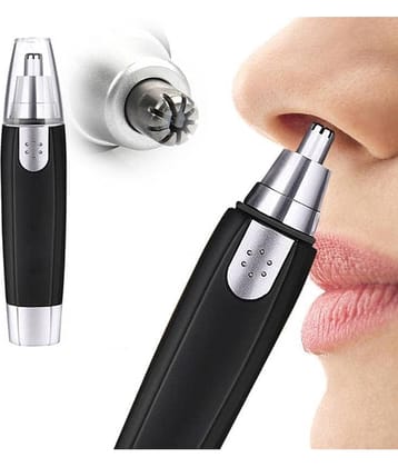 GEEO Electric 3 in 1 Black Cordless Nose Trimmer With 15 minutes Runtime
