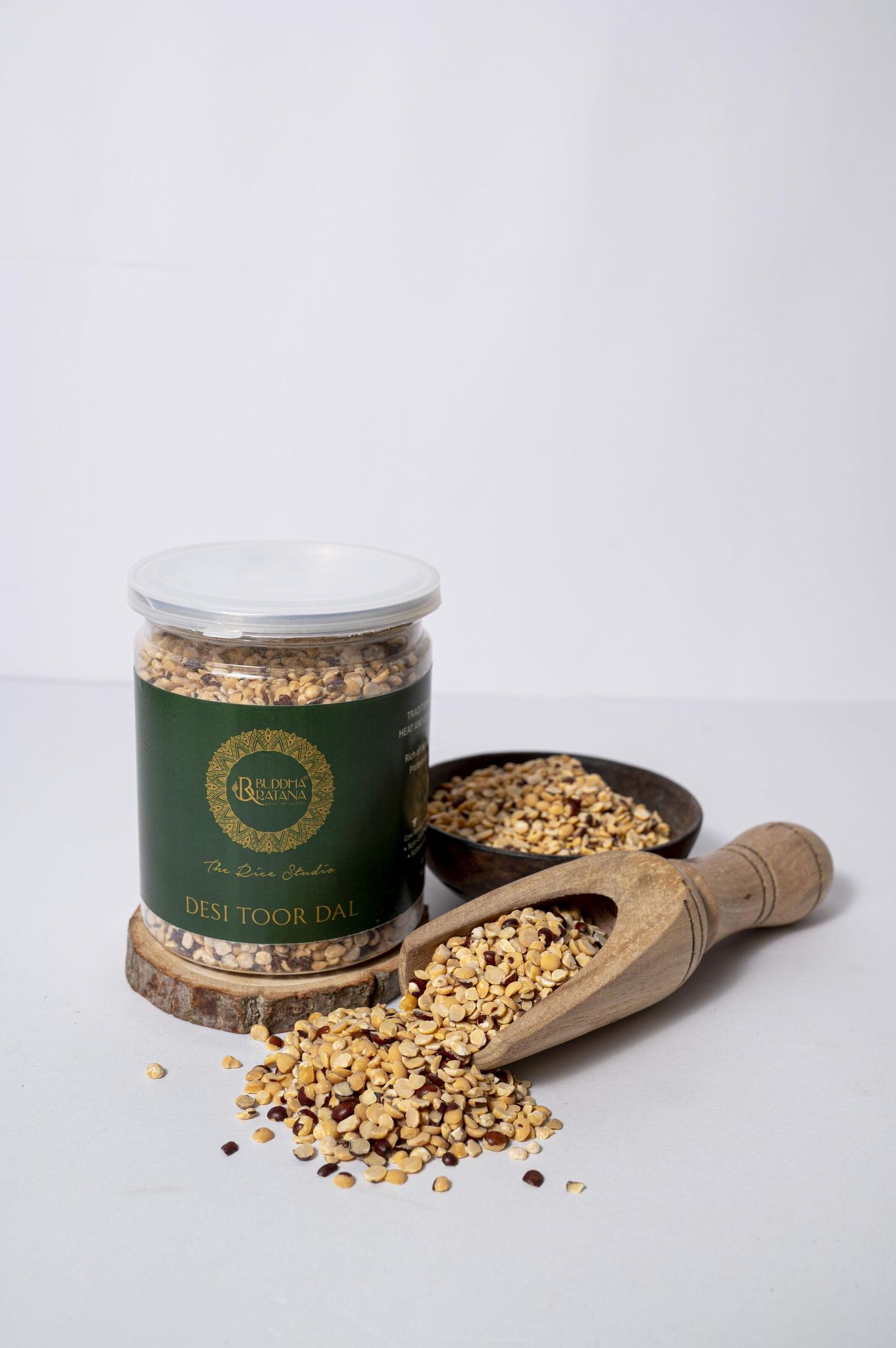 BUDDHA RATANA ROASTED TOOR DAL (Hand-Roasted)