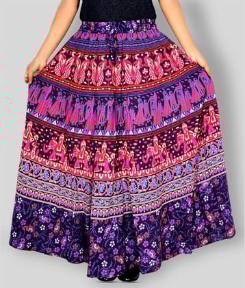 Sttoffa - Multicolor Cotton Women's Wrap Skirt ( Pack of 1 )