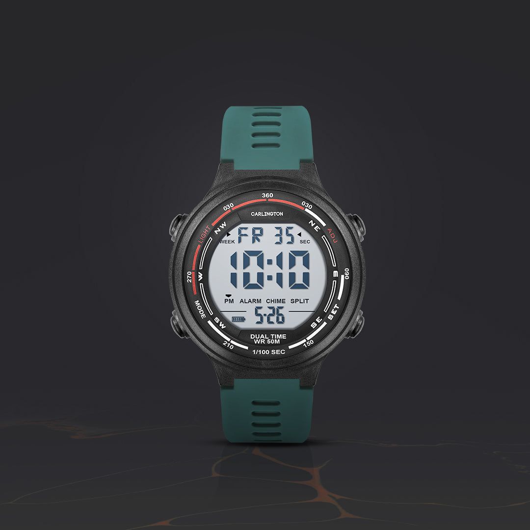 Carlington Endurance Series Digital Sports Watches For Men And Boys - CT_9120 Teal